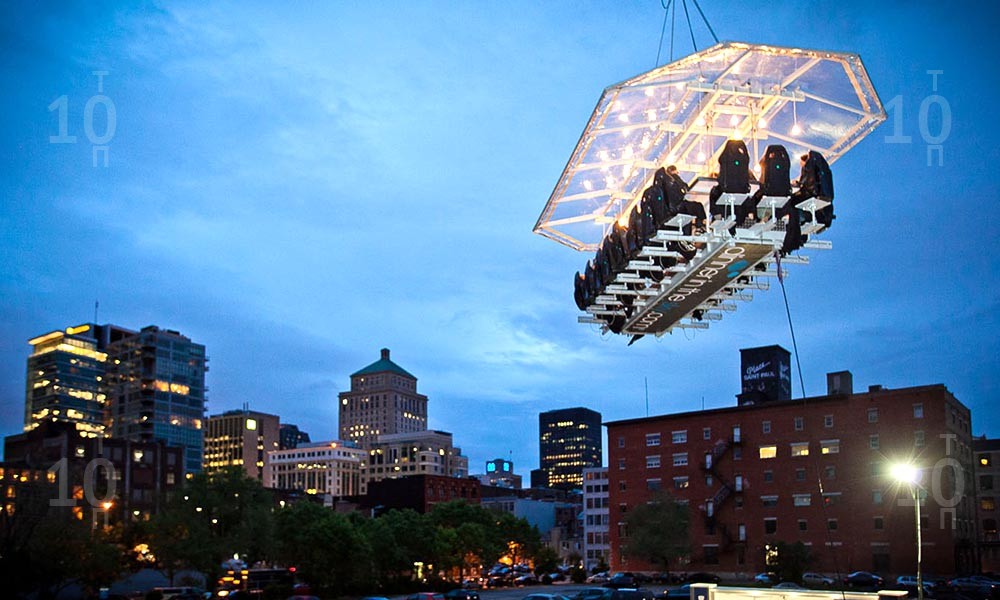 Ресторан Dinner In The Sky, Бельгия