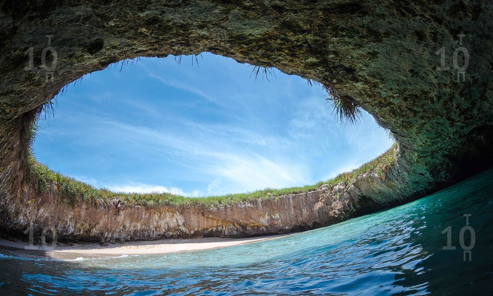 Необычные и красивые пляжи «Скрытый» (Hidden Beach/Playa Escondida)