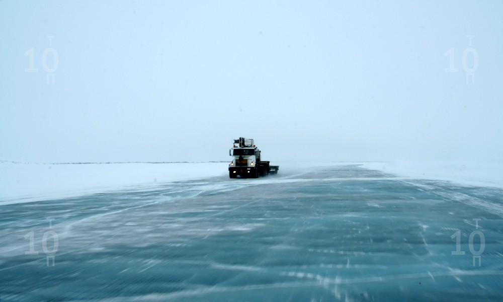 Самые красивые дороги в мире Tuktoyaktuk road
