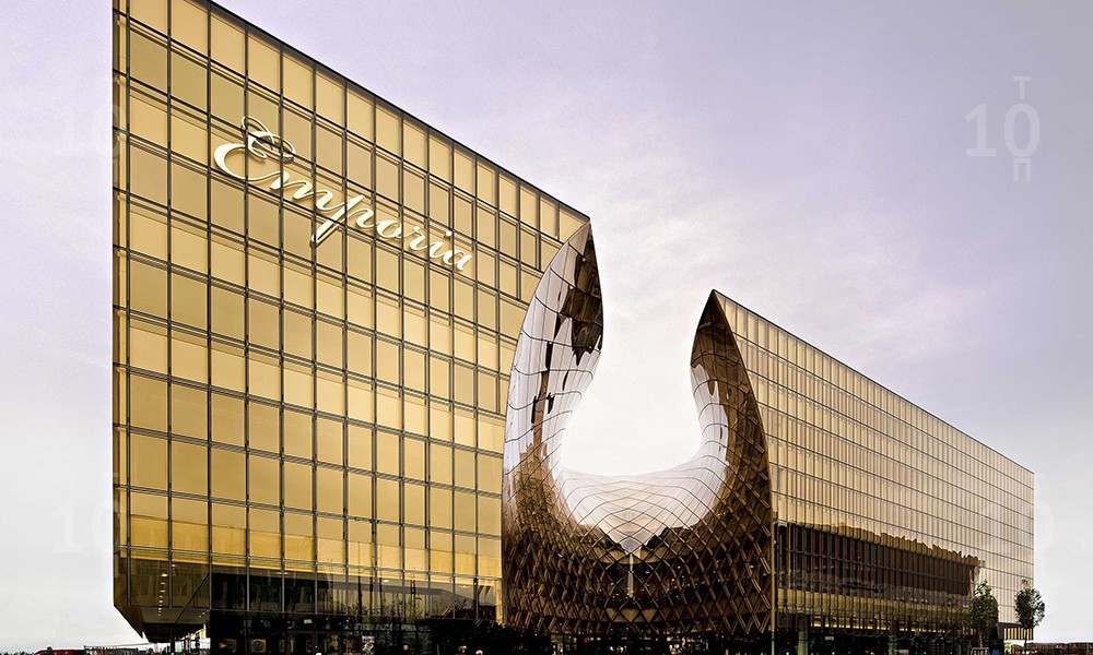 Огромный молл Emporia в Мальмё