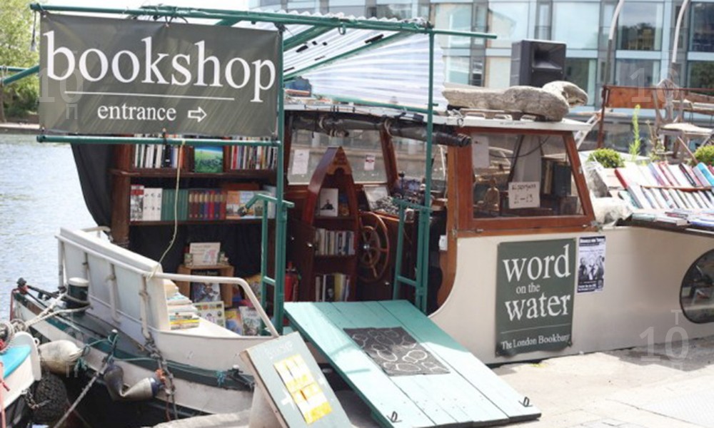 Книжный бутик Word on the water, Лондон