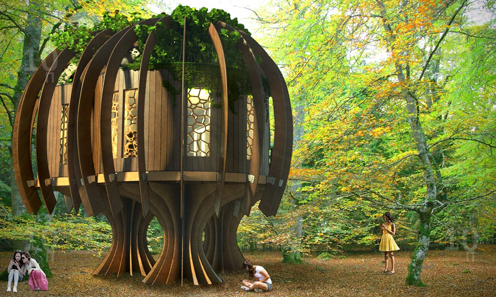 Green Magic Treehouses, Индия 