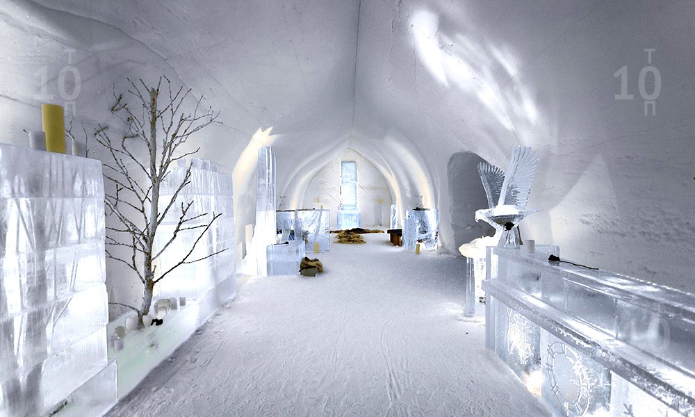 Ice hotel, Швеция 